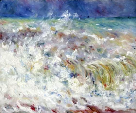 The Wave by Pierre Auguste Renoir