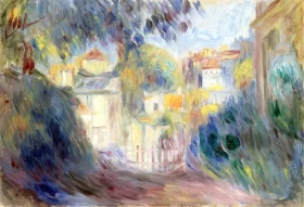 Landscape with Red Roofs by Pierre Auguste Renoir
