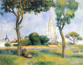 La Poudrerie De La Rochelle by Pierre Auguste Renoir