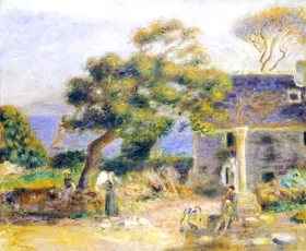 A View of Treboul by Pierre Auguste Renoir