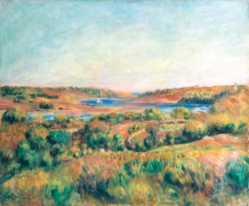 L'embouchure De L'aven a Pont Aven by Pierre Auguste Renoir
