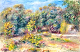 Paysage Du Midi by Pierre Auguste Renoir