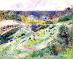 Road at Wargemont by Pierre Auguste Renoir
