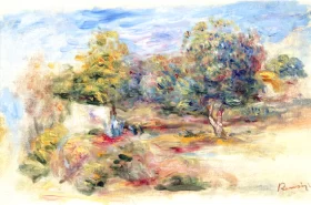 Landscape Studies, House, 1913 by Pierre Auguste Renoir