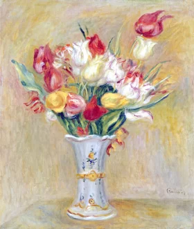 Tulipes, 1909 by Pierre Auguste Renoir