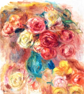 Bouquet De Fleurs by Pierre Auguste Renoir