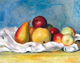 Poires Et Pommes by Pierre Auguste Renoir