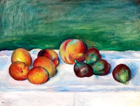 Abricots Et Figues by Pierre Auguste Renoir