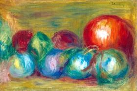 Les Prunes by Pierre Auguste Renoir