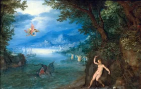 Perseus And Andromeda by Pieter Bruegel the elder