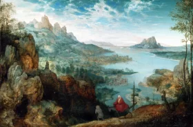 Landscape With The Flight Into Egypt by Pieter Bruegel the elder