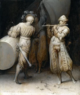 The Three Soldiers, 1568 by Pieter Bruegel the elder