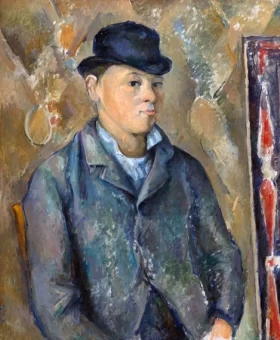 The Artist's Son, Paul by Paul Cezanne