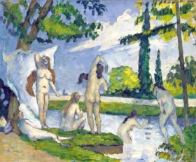 Bathers by Paul Cezanne