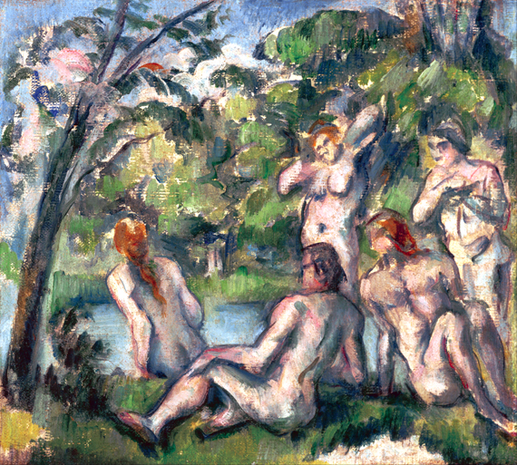Bathers by Paul Cezanne