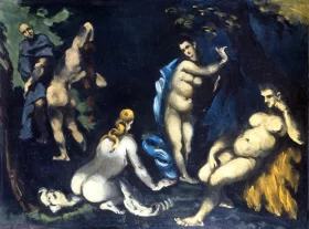 The Temptation of St. Anthony 1870 by Paul Cezanne The Temptation of St. Anthony 1870 by Paul Cezanne