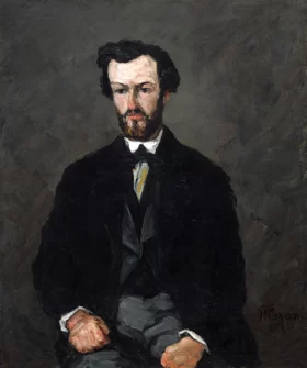 Antony Valabrègue 1866 by Paul Cezanne