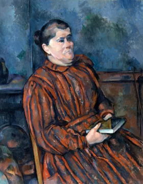 Portrait of a Woman by Paul Cezanne Portrait of a Woman by Paul Cezanne