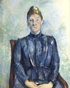 Portrait of Madame Cézanne 1890 by Paul Cezanne Portrait of Madame Cézanne 1890 by Paul Cezanne