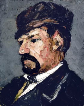 L'oncle Dominique En Casquette by Paul Cezanne L'oncle Dominique En Casquette by Paul Cezanne