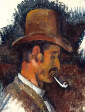 Man with Pipe by Paul Cezanne Man with Pipe by Paul Cezanne