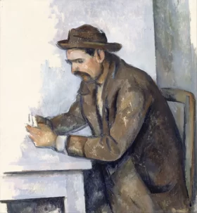 The Cardplayer by Paul Cezanne