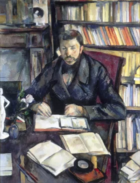Gustave Geoffroy by Paul Cezanne