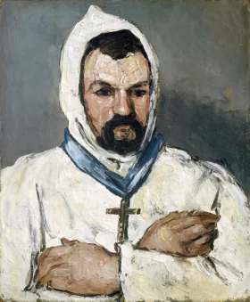 Antoine Dominique Sauveur Aubert- the Artist's Uncle, as a Monk 1866 by Paul Cezanne