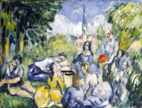 Lunch on the Grass by Paul Cezanne Lunch on the Grass by Paul Cezanne