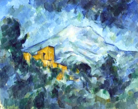 Mont Sainte-Victoire and Château Noir by Paul Cezanne
