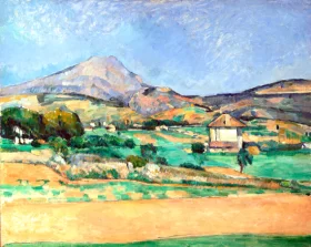 La Montagne De Sainte-Victoire by Paul Cezanne