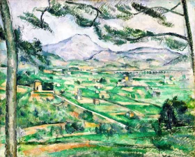 Mont Sainte-Victoire by Paul Cezanne