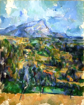 Mont Sainte-Victoire by Paul Cezanne