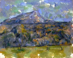 Mont Sainte-Victoire by Paul Cezanne