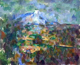 Le Mont Sainte-Victoire Vu Des Lauves by Paul Cezanne
