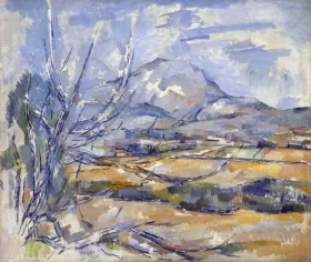 Montagne Sainte-Victoire 1890 by Paul Cezanne