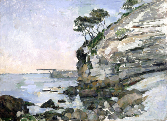 L’estaque, Effet Du Soir by Paul Cezanne, oil painting reproduction on canvas L'estaque, Effet Du Soir by Paul Cezanne