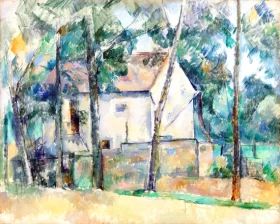 House and Trees by Paul Cezanne