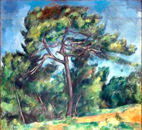 The Great Pine by Paul Cezanne