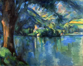 Lake Annecy 1896 by Paul Cezanne