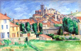 Gardanne (Horizontal View) 1885 by Paul Cezanne