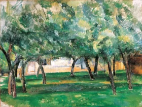 Farm in Normandy by Paul Cezanne