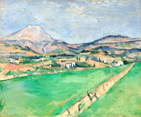 Toward Mont Sainte-Victoire 1878 by Paul Cezanne
