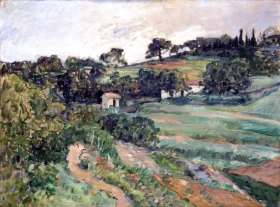 Paysage 1879 by Paul Cezanne