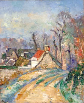 Detour in Auvers by Paul Cezanne