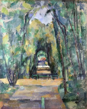 Avenue at Chantilly by Paul Cezanne