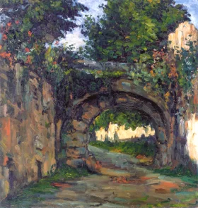 La Voûte by Paul Cezanne