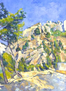 Bottom of the Ravine by Paul Cezanne