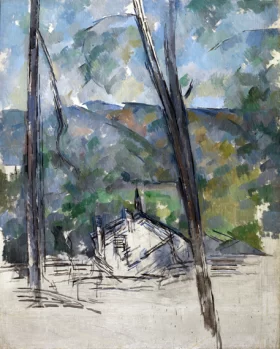 Route To Le Tholonet by Paul Cezanne
