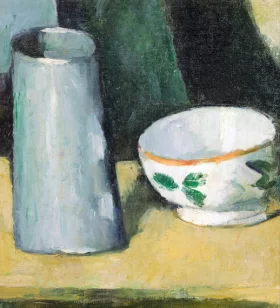 Bowl and Milk Jug by Paul Cezanne
